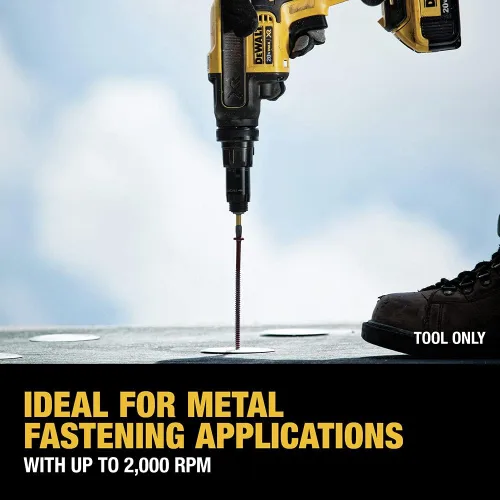 Vista 9 de DEWALT Pistola de tornillo 20V MAX XR, embrague Versa, par ajustable, solo herramienta (DCF622B)