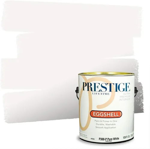 Vista 18 de Prestige Paints - Pintura exterior e imprimación en uno, 1 galón, plano, E500-P-A011GP