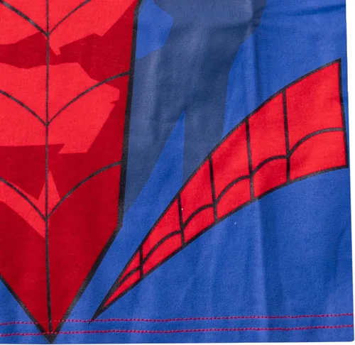 Vista 5 de Marvel Avengers Spider-Man - Conjunto de camiseta y pantalón corto para niños pequeños - AzulRojo
