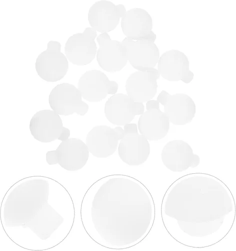 Vista 5 de DOITOOL 100 piezas de accesorios de hadas de cadena Miniture Decoración Mini lámpara pantalla pantalla pantalla reemplazo bombilla cubierta luces