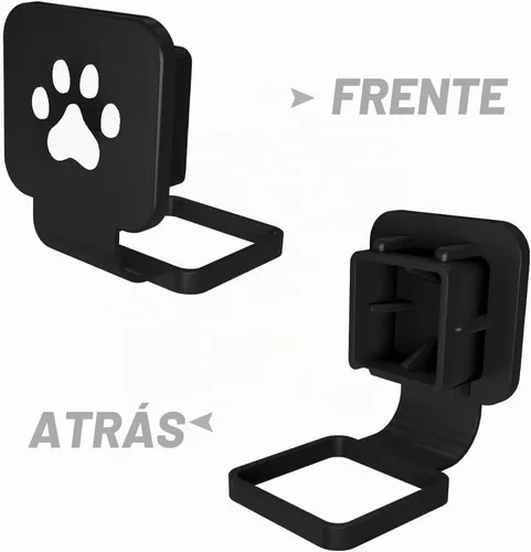 Vista 4 de Cubierta de enganche de remolque de 2 pulgadas con huellas de patas, cubierta de enganche de remolque de remolque, inserción de enchufe, cubierta