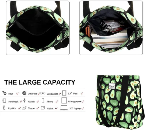 Vista 5 de KAMO - Bolsa de viaje con diseño floral, impermeable, ligera, para senderismo, yoga, gimnasio, natación, viajes, playa