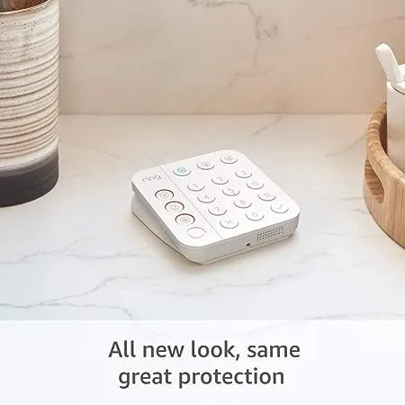 Vista 3 de Kit de Alarma Ring de 8 piezas (último modelo): sistema de seguridad para tu casa/negocio con monitoreo profesional 24/7 opcional