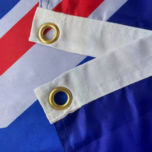 Vista 5 de Jayus Banderas de Cuba de 3 x 5 para exteriores, doble cara, resistente, bandera nacional cubana con 2 ojales
