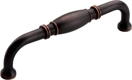 Vista 22 de Amerock Granby 3-3/4 pulgadas (96 mm) de centro a centro Bronce champán Tirador de gabinete - paquete de 10 unidades Champagne bronce