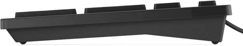 Vista 4 de DELL - Teclado de escritorio con cable USB multimedia, en inglés, Modelo: KB216. (Idioma español no garantizado), Negro