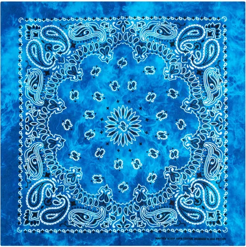 Vista 4 de Boao 12 bandanas de teñido anudado, novedosas bandanas degradadas de doble cara, pañuelo clásico de cachemira para hombres y mujeres