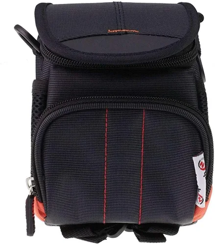 Vista 4 de Navitech Bolso de hombro negro para cámara compatible con cámara digital Canon Powershot SX400 IS