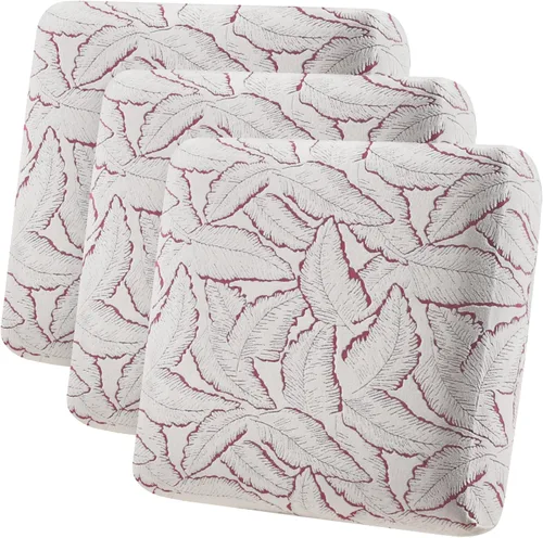 Vista 16 de Fuloon Fundas de Cojines para Sofá, Fundas de Cojines de Asiento Elásticas Estampadas, Fundas Protectoras Lavables para Muebles, para Sillón