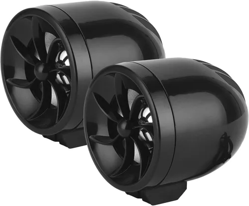 Vista 2 de Fydun Reproductor de música sonido sonido estéreo Amplificador sistema, altavoz de motocicleta, altavoz de motocicleta de 12 V, amplificador