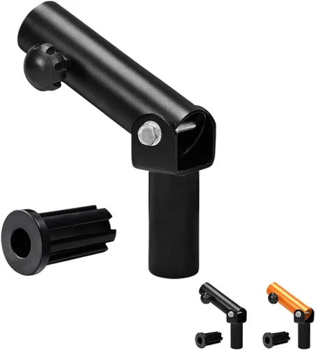 Vista 9 de Yes4All T-Bar Row Plate Post Insert Landmine Attachment – Fit 1" & 2” Olympic Bars – Full 360° Swivel & Easy to Install