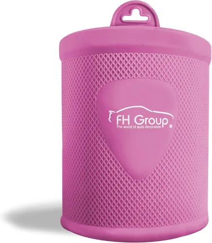 Vista 2 de Portavasos FH GROUP de silicona para rejilla de ventilación, color rosa bebé, rosado bebé