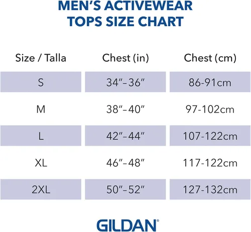 Vista 2 de Gildan, G5000 - Camiseta de algodón pesado para adulto unisex, paquete múltiple
