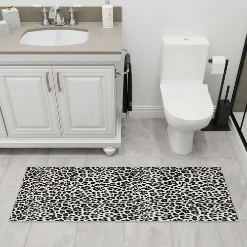 Vista 8 de Ottomanson Leopard Kitchen Rugs - Washable Runner Rug, Non Slip Entryway Rug, Durable Kitchen Mats for Floor - Stylish and Functional Home Decor