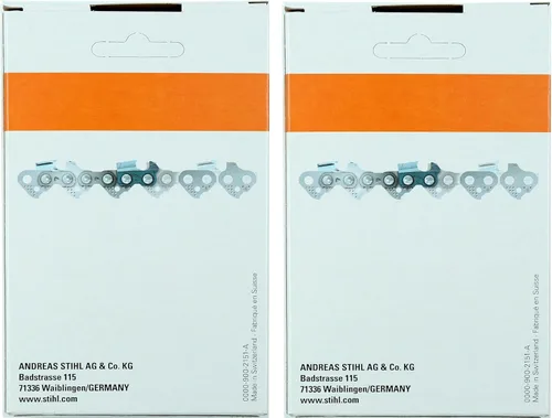 Vista 3 de Stihl 2 Pack 26RM3 68 Eslabones Motrices Cadena para Motosierra Rapid Micro 18" Paso de.325 Calibre de.063 para MS 250