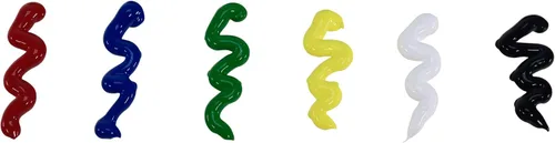 Vista 4 de Sax True Flow - Pintura acrílica de cuerpo pesado, 1/2 galón, juego de 6, varios