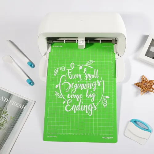 Vista 6 de Alfombrillas de corte de 8.5 x 12 pulgadas compatibles con Cricut Joy Xtra, paquete de 3 alfombrillas de corte antideslizantes adhesivas estándar