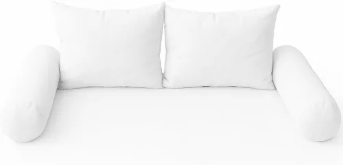 Vista 3 de Prolinemax Style1 - Cojín de almohada de tamaño completo y respaldo de almohada de relleno de fibra de poliéster SOLAMENTE