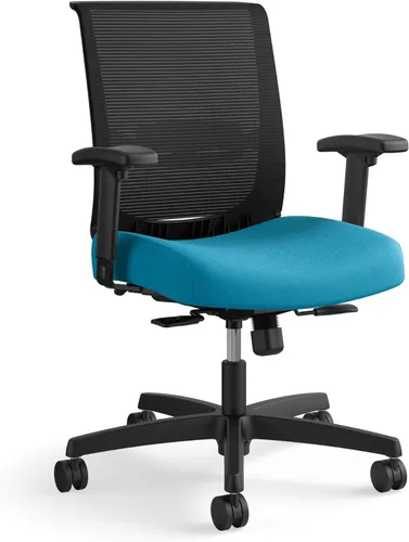 Vista 10 de HON Convergence - Silla de oficina ergonómica con respaldo de malla, brazos ajustables, soporte lumbar, silla de escritorio con inclinación