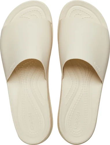 Vista 4 de Crocs Sandalia Brooklyn Platform Slide para mujer