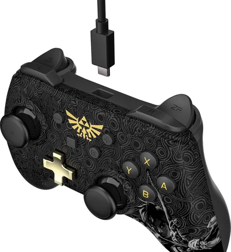 Vista 6 de PowerA Nintendo Switch Wired Controller Plus Zelda Breath of the Wild