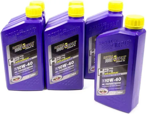 Vista 19 de RAceite de motor royal Purple HPS Alto Rendimiento Street sintético , 5W-20, 1 Cuarto de galón