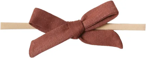 Vista 35 de Copper Pearl Ribbon Baby Bow Headbands - Limited Collection