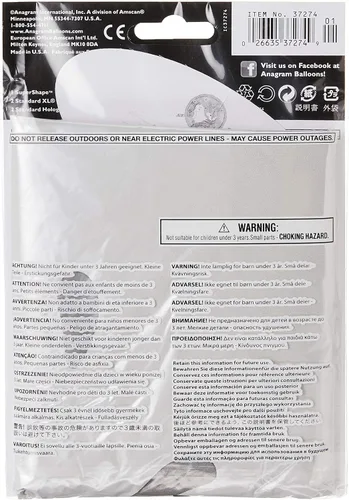 Vista 2 de ANAGRAM INTERNATIONAL 3727401 - Ramo de globos de aluminio, varios