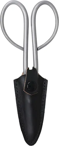 Vista 5 de KAKURI Satsuki - Tijeras de bonsái fabricadas en Japón de 7 pulgadas, hoja japonesa de acero inoxidable, tijeras de bonsái de precisión para poda