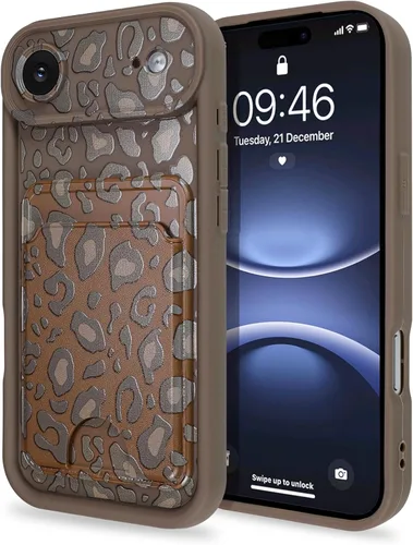 Vista 92 de MZELQ Compatible con iPhone 11 Funda TPU Soporte para Tarjetas Cubierta de Billetera, Protección de Cámara + Protector de Pantalla Funda Suave
