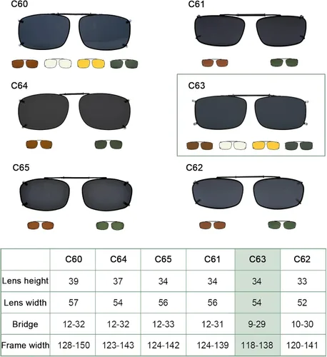 Vista 7 de Eyekepper gafas de sol polarizadas con resorte de fácil sujeción, Marrón