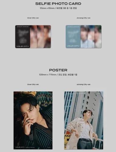 Vista 4 de [Set] JUNG YONG HWA - Tu ciudad segundo mini álbum + 2 ver set (sin póster)