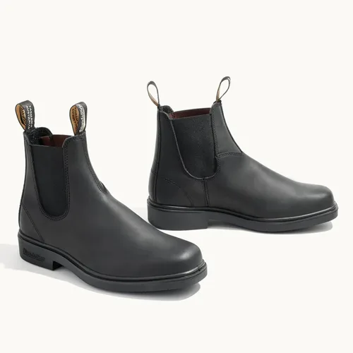 Vista 7 de Blundstone Botas Chelsea de vestir para hombre y mujer Negro