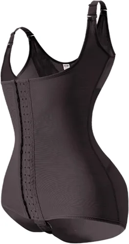 Vista 4 de Faja Colombiana - Body moldeador de cuerpo completo para mujer