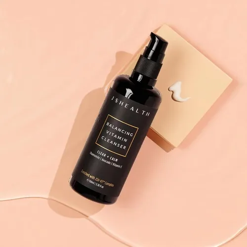 Vista 2 de JSHealth Paquete de cuidado de la piel limpia e hidrata - Limpiador facial suave y hidratante facial de ceramida