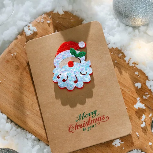 Vista 8 de Ceya - Purpurina gruesa, 4.9 oz / 140 g, Polvo de purpurina blanca para manualidades navideñas, 1/128” 0.008” 0.2mm, Purpurina iridiscente