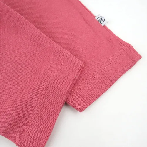 Vista 3 de HonestBaby Pantalones harén de algodón orgánico para niñas, paquete múltiple
