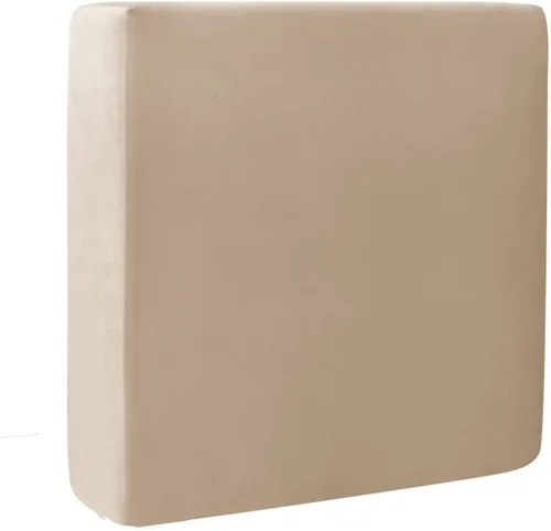 Vista 21 de Fundas de cojín de terciopelo para sofá, funda elástica para cojín de sofá suave, protector de muebles extraíble y lavable para sala de estar, Negro