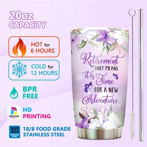 Vista 3 de Regalos de jubilación para mujeres, regalos de Navidad 2023, feliz jubilación para mujer, compañera de trabajo, divertida canasta de regalos