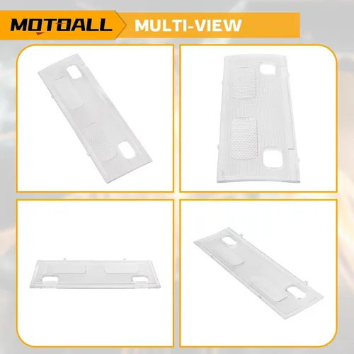 Vista 5 de MOTOALL Cubierta de lente transparente 15911049 para Chevy Silverdo Sierra Tahoe 2007-14 Map Dome Light