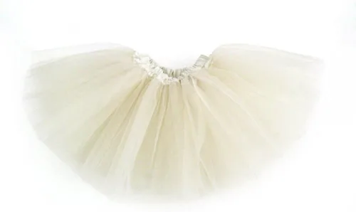 Vista 6 de Falda tutú para niña, falda de baile de ballet, falda de disfraz de hadas para fiesta