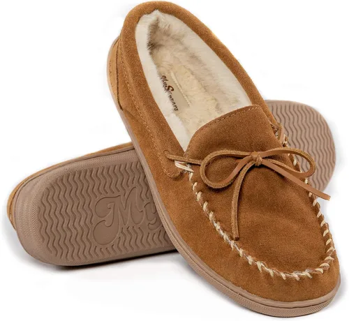 Vista 4 de MySlipper - Pantuflas tipo mocasín para hombre de MyPillow