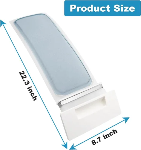 Vista 2 de Showingo W10717210 Filtro de pantalla para secadora de pelusa de repuesto para 8557882 W10641634 8558459 8558463 8559787 348851 689465 8557857