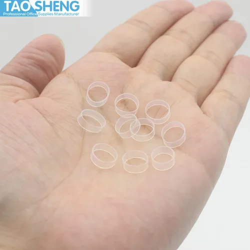 Vista 4 de TAOSHENG 10-Pcs Clear Joystick Protectors, Transparent Silicone Elastic Joystick Protective Ring Compatible with Steam Deck PS5 PS4 Xbox Switch Pro