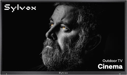 Vista 15 de SYLVOX Outdoor TV, 43" Full Sun Outdoor TVs, Premium 2000 Nit, Waterproof