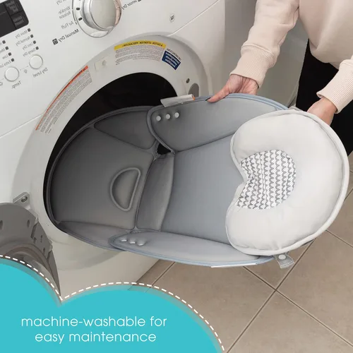 Vista 7 de Summer Infant Soporte cómodo para bañista en el fregadero: baña a recién nacidos de hasta 6 meses con confianza directamente en el fregadero. El