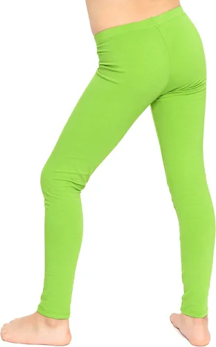 Vista 3 de STRETCH IS COMFORT Leggings de algodón sin pies para niña Elásticos Talla 2-16