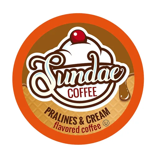 Vista 17 de Sundae - Cápsulas de café con sabor a helado, compatibles con cafetera Keurig K-Cup 2.0, 48 unidades (paquete variado)