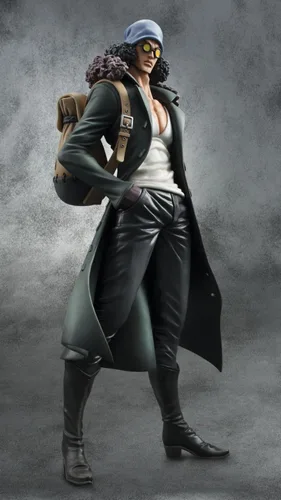 Vista 2 de Megahouse - Una pieza - Retrato de piratas: figura de PVC Kuzan versión Ed Z, modelo Ex