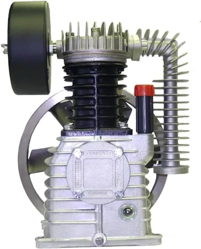 Vista 2 de Rolair 1.5 Hp (115 V), 7.3 Cfm@90Psi, Compresor de tanque doble de 9 galones (W/controles duales)